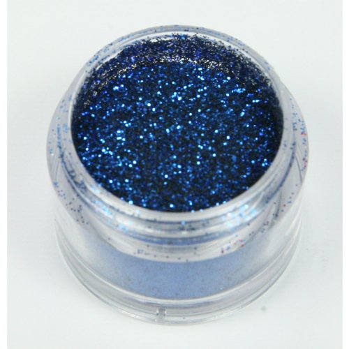 Set of 3 Holly Cupcakes Decorating Glitters with Application Brush: Silver, Gold and Blue