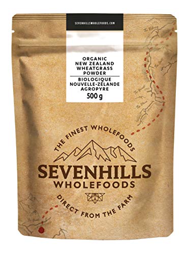 Sevenhills Wholefoods Hierba De Trigo Nueva Zelanda En Polvo Orgánico 500g