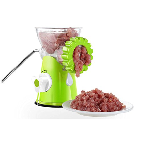 SHIEM Máquina de embutidos Enema Máquina de trituración de carne doméstica manual pequeña cortadora de carne picada de mano manual Mezclador de máquina de salchichas