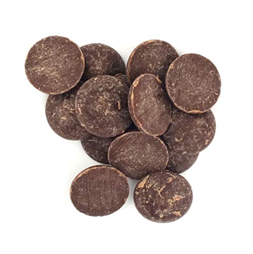 Shopper's Freedom, 100 % puro chocolate negro belga chips con manteca de cacao, 54,5 % sólidos de cacao.