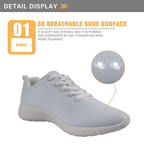 Showudesigns Enfermero Corazón Modelo Zapatillas para Mujer Zapatillas Deportivas de Mujer Running Zapatos para Correr Gimnasio Calzado Sport Sneakers Verde