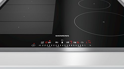 Siemens ex645fec1e iQ700 hobs eléctrico/vitrocerámica/vidrio y cerámica/58,3 cm/Flexible de zona – varioinduktions de zona de cocción/Negro