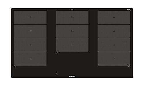 Siemens EX901KXW1E hobs Negro Integrado Con - Placa (Negro, Integrado, Con placa de inducción, Vidrio y cerámica, 2600 W, Rectangular)