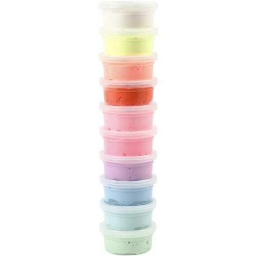 Silk Clay Basic ll, Assorted Colours , 10 x 40 g