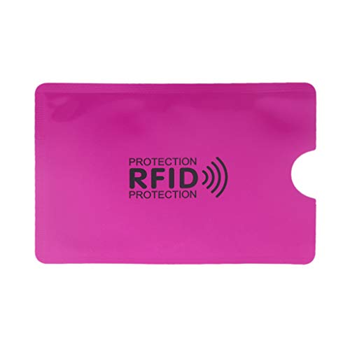 SimpleLife Fundas para Tarjetas de crédito con Bloqueo RFID, Protector de Tarjeta de crédito, para Tarjetas de crédito/débito/identificación/Tarjetas de ostras/Estuches para Tarjetas de Visita