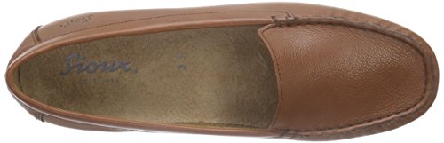 Sioux Zalla, Mocasines para Mujer, Marrón coñac, 35.5 EU