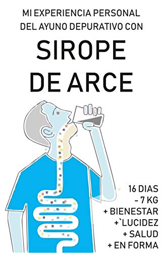 SIROPE DE ARCE. MI EXPERIENCIA PERSONAL DURANTE UN MES: El proceso de ayuno depurativo con sirope de arce  detallado día a día con toda la información sobre sus fases, molestias y mejoras en 30 días.