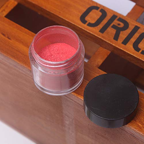 siwetg - 9 Piezas/Juego de pigmentos de nácar en Polvo de Resina UV de Cristal epoxi artesanía DIY Joyas Hacer moños Toning Color Highlight Glitter