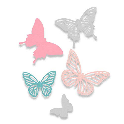 Sizzix Thinlits Troqueles 5PK Mariposas