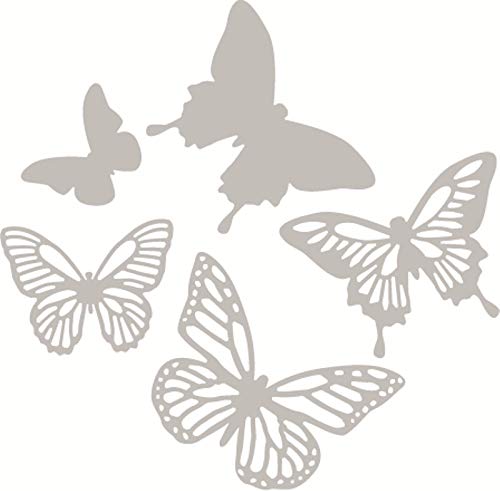 Sizzix Thinlits Troqueles 5PK Mariposas