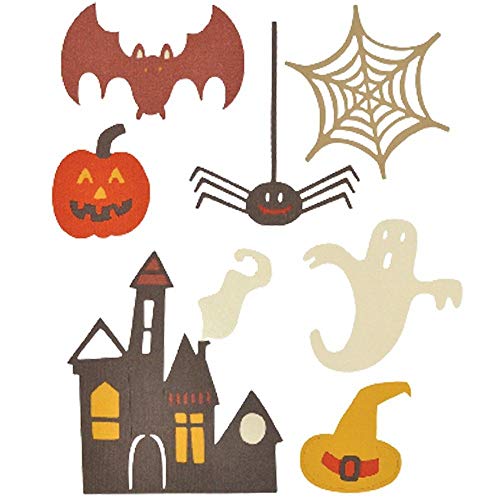 Sizzix Thinlits Troqueles 7PK Kit espeluznante de Halloween