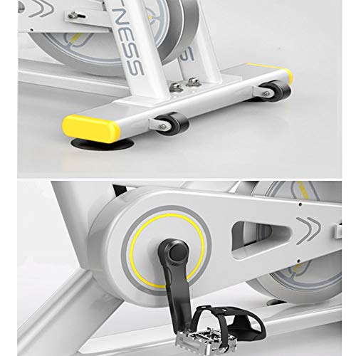 SJS Inicio de Bicicleta de Ejercicios, Profesional de Ciclismo Indoor Bicicleta estática, reposabrazos Ajustable, Resistencia magnetrón con Tablet Holder, para el hogar y Entrenamiento Cardio