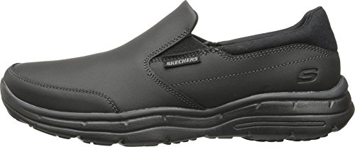 Skechers Glides-Calculous 64589, Zapatillas de Entrenamiento para Hombre, Negro (Black), 42 EU