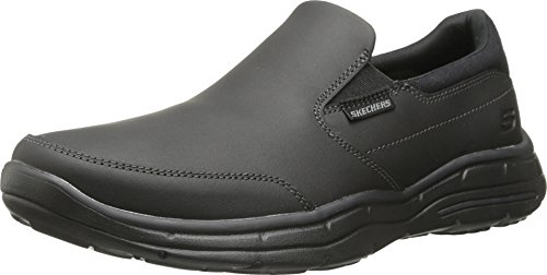 Skechers Glides-Calculous 64589, Zapatillas de Entrenamiento para Hombre, Negro (Black), 42 EU