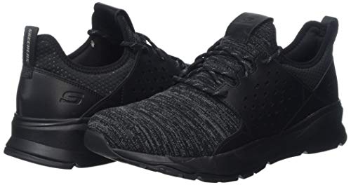 Skechers Men's RELVEN-VELTON-65659 Trainers, Black (Black BBK), 10 UK 45 EU