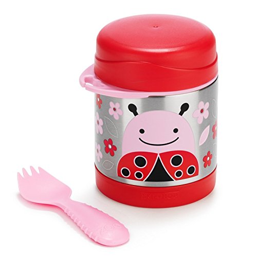 Skip Hop Zoo Ladybug - Tarro aislado del alimento, 325ml, 12m+