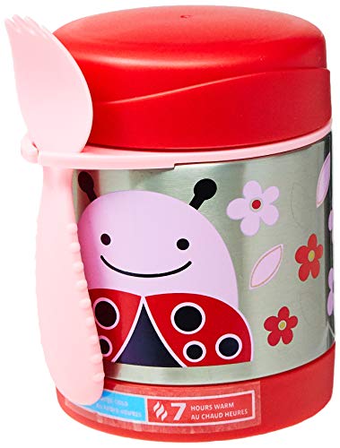 Skip Hop Zoo Ladybug - Tarro aislado del alimento, 325ml, 12m+