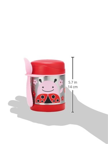 Skip Hop Zoo Ladybug - Tarro aislado del alimento, 325ml, 12m+