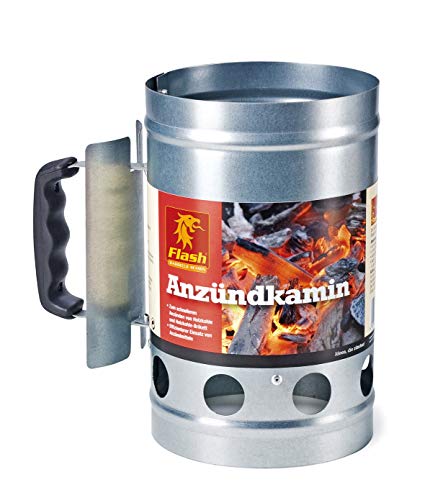 S&M Boomex 9062-6 Encendido para barbacoas y chimeneas con Mango de Seguridad, Gris