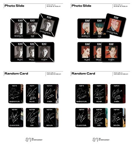 S.M Entertainment Exo – Obsession (Vol.6) Álbum + póster Plegado + Juego de Tarjetas de Fotos adicionales