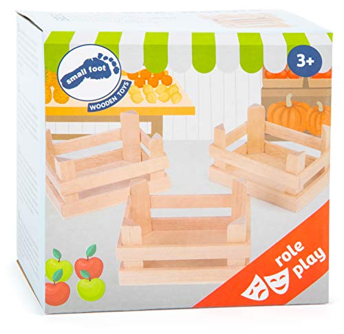 Small foot company - Caja pequeña, natural (Set de 3)