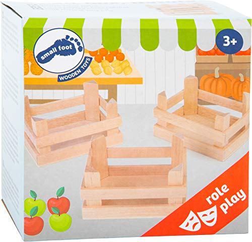 Small foot company - Caja pequeña, natural (Set de 3)