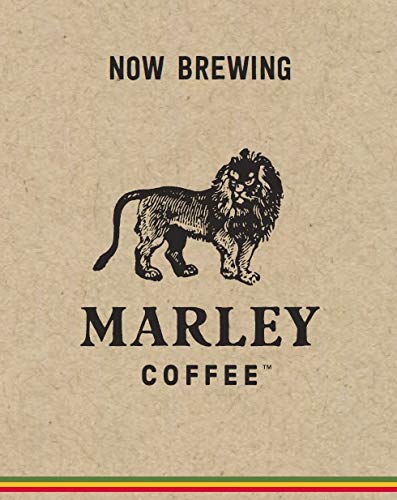 Smile Jamaica de Marley Coffee, 20 % café Jamaica Blue Mountain mezcla, granos de café, tostado medio, de la familia de Bob Marley, 227 g Café en Grano