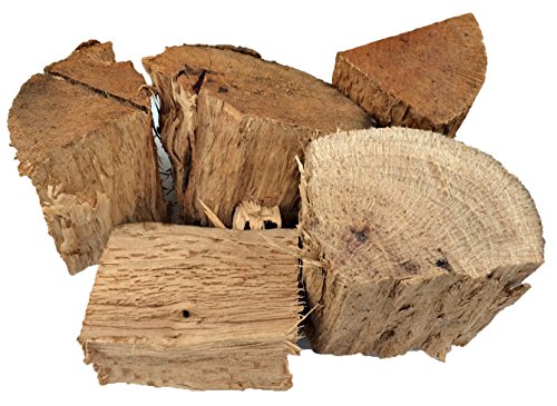 Smokey Olive Wood 5Kg, Tacos de Madera de encina para Barbacoa y ahumar, Talla 5-10cm