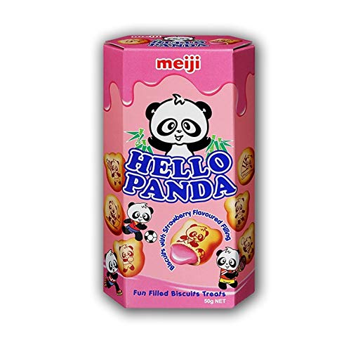 Snack Galletas de Fresa Kawaii Hello Panda