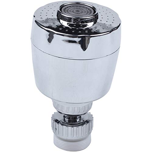 SODIAL 360 Grados Rotativo Aireador Aireador De Grifo De Ahorro De Agua para Cocina Aireador De Grifo Filtro De La Boquilla del Grifo Adaptador Burbujeador para Casa