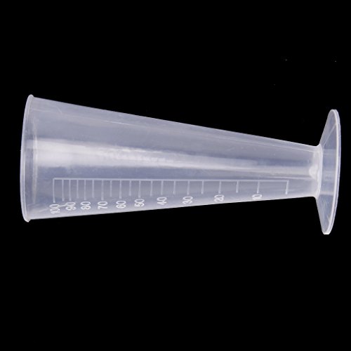 SODIAL(R) 100ml cocina laboratorio plastico medida beaker taza de medicion