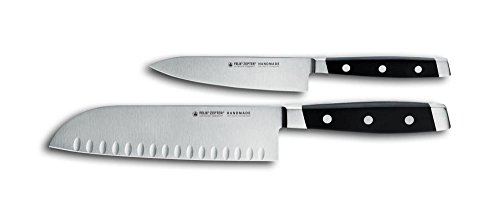 Solicut 810222 First Class Juego de Cuchillos 2 Teilig Santoku/Petty