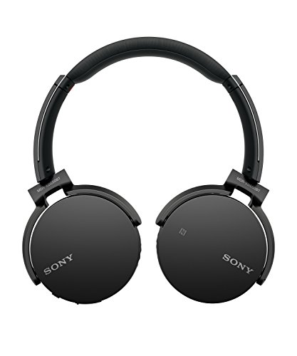 Sony MDR-XB650BT - Auriculares inalámbricos (Extra Bass, Bluetooth, NFC, diseño Plegable, hasta 30 Horas de autonomía), Color Negro