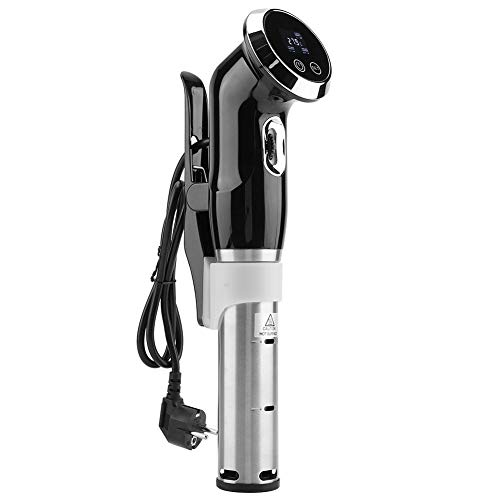 Sous Vide Cooker Precision Immersion Circulator 1500W Cocina para el hogar Cocina de circulación con pantalla digital Acero inoxidable(EU Plug)