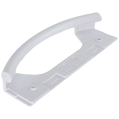 Spares2go tirador de puerta para Bosch KDF serie nevera congelador (blanco, Pack de 2)