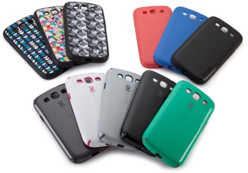 Speck 71665-B489 Funda para teléfono móvil Negro, Gris - Fundas para teléfonos móviles (Funda, Samsung, Galaxy S III, Negro, Gris)