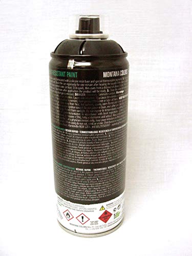 Spray industrial ALTA TEMPERATURA NEGRO 400 ML