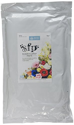 Squires Kitchen Sugar Floral Florist Paste SFP White Flower 1KG Bulk Pack