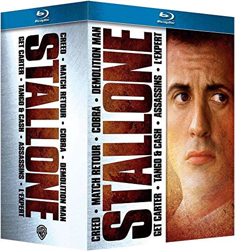 Stallone : Creed + Cobra + Demolition Man + Match retour + Tango & Cash + Assassins + L'expert [Italia] [Blu-ray]