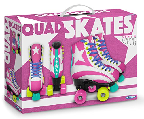 Stamp JQ200036 Patines a Ruedas Quad Roller T36, Girls, Rose, 36