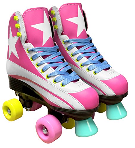 Stamp JQ200036 Patines a Ruedas Quad Roller T36, Girls, Rose, 36