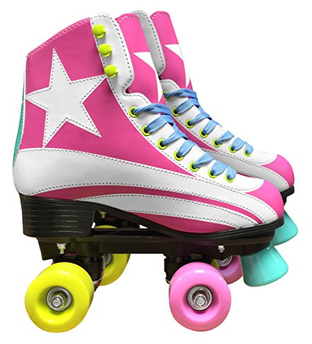 Stamp JQ200036 Patines a Ruedas Quad Roller T36, Girls, Rose, 36