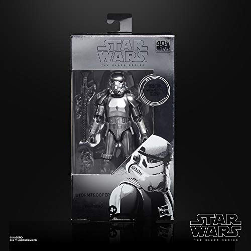 Star Wars - Black Series Figura de Stormtrooper Grafito (Hasbro, E99235L0)