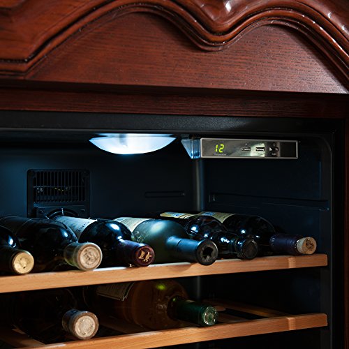 STG Vino madera termostato del hogar enfriador de vino compresor mueble bar de hielo MLG96-72AA