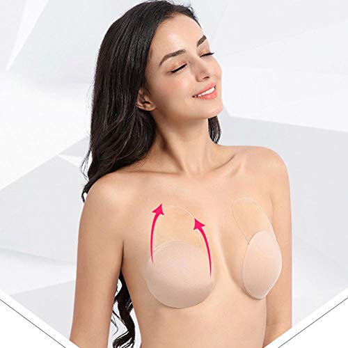 Sujetador adhesivo transpirable,Sujetador sin tirantes Adhesivo adhesivo Invisible Sujetadores push up,Cinta de levantamiento de senos Silicona Pechugas para vestidos sin espalda o sin tirantes,etc.