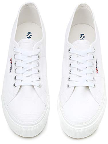 Superga 2790Cotw Linea Up And Down, Zapatillas Unisex adulto, Blanco (901 White), 40 EU