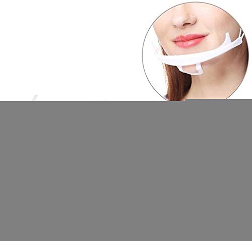 Surfilter 10PCS Escudo Transparente Herramienta de Cuidado de la Salud Desechable Anti-vaho Elástico Protección Facial Protección Catering Comida Hotel Plástico Cocina Restaurante Premium