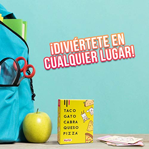 Taco, Gato, Cabra, Queso Pizza (Ludilo), Juego de mesa, Juegos de Cartas, Juegos Familiares