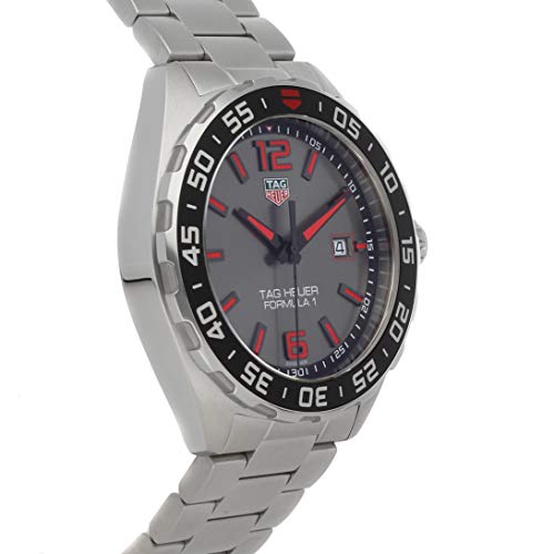 Tag Heuer Formula 1 cuarzo (barro) esfera gris reloj para hombre WAZ1018.BA0842 (usado)