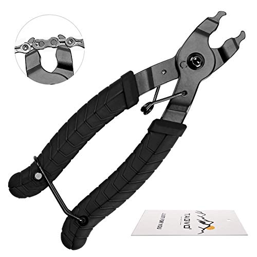 TAGVO Alicate de Cadena, Bike Chain Tool Cadena de Bicicleta Quick Link Open Close Tool 2 en 1 Alicates Abiertos y Cerrados, fácil de Usar Chain Remover Plier Portable para Road Mountain Bike